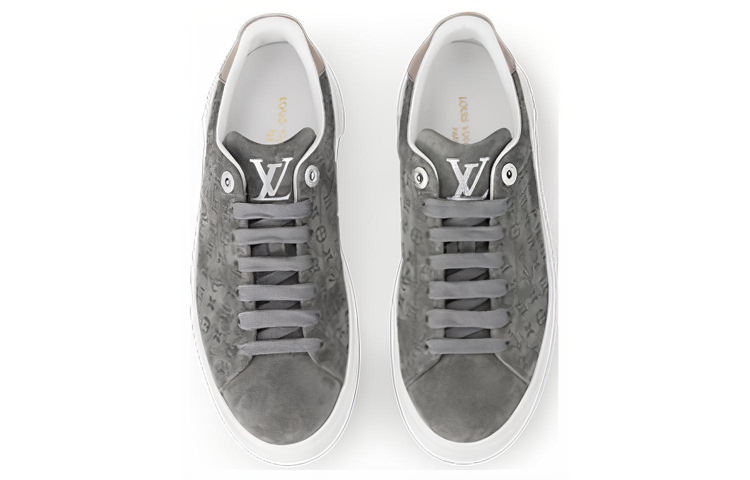 (W) LV Time Out Sneakers 'Grey Minimonogram' 圖 3