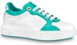 Order (Women) Louis Vuitton Time Out Sneakers 'White and Teal Monogram' 1AB349