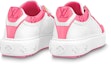 Shop (Women) Louis Vuitton Time Out Sneakers 'White and Pink Monogram' 1AB33E