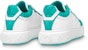 (Women) Louis Vuitton Time Out Sneakers 'White and Teal Monogram' 1AB349
