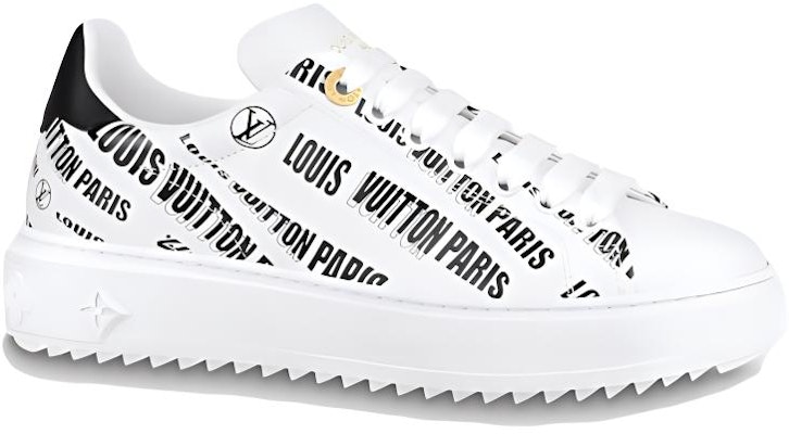 (W) Louis Vuitton Time Out Sepatu Sneakers 'Putih Hitam' 1A9D26 Order (W) Louis Vuitton Time Out Sepatu Sneakers 'Putih Hitam' 1A9D26
