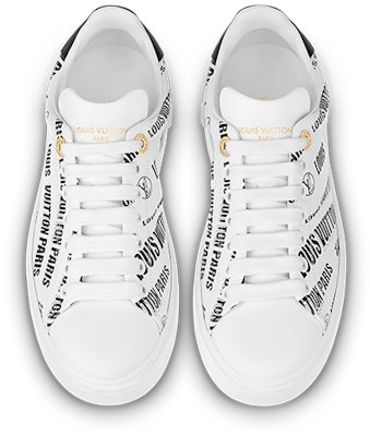 (W) Louis Vuitton Time Out Sepatu Sneakers 'Putih Hitam' 1A9D26 Shop (W) Louis Vuitton Time Out Sepatu Sneakers 'Putih Hitam' 1A9D26