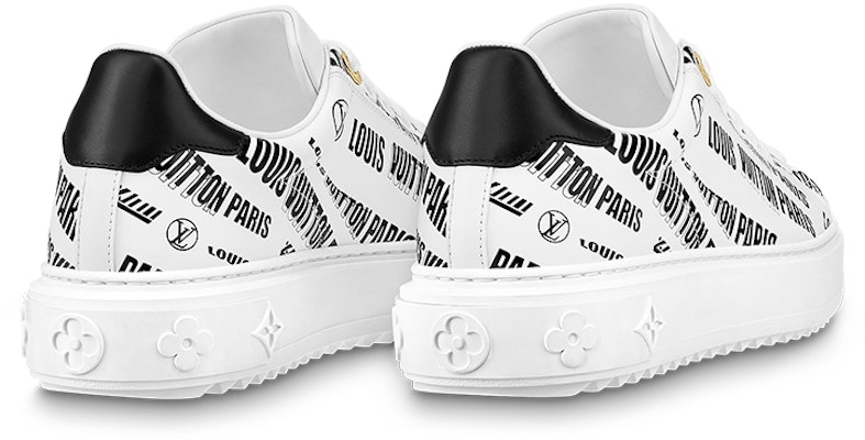 (W) Louis Vuitton Time Out Sepatu Sneakers 'Putih Hitam' 1A9D26 Purchase (W) Louis Vuitton Time Out Sepatu Sneakers 'Putih Hitam' 1A9D26