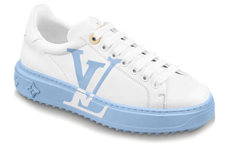 (W) LV Time Out Sneakers 'White Blue' 圖 2