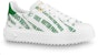 (Women) Louis Vuitton Time Out Sneakers 'White Green' 1A9D16