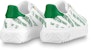 (Women) Louis Vuitton Time Out Sneakers 'White Green' 1A9D16
