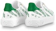 Purchase (Women) Louis Vuitton Time Out Sneakers 'White Green' 1A9D16