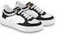 (Women) Louis Vuitton Time Out Sneakers 'White Mini monogram Black' 1ABUSJ