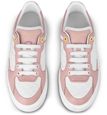(W) Louis Vuitton Time Out Sneakers 'Putih Mini Monogram Pink' 1ABURV Shop (W) Louis Vuitton Time Out Sneakers 'Putih Mini Monogram Pink' 1ABURV