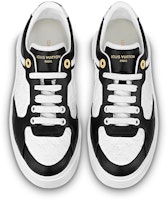 (W) ルイ・ヴィトン タイムアウトスニーカー 白ミニモノグラム黒 1ABUSJ Shop (W) ルイ・ヴィトン タイムアウトスニーカー 白ミニモノグラム黒 1ABUSJ