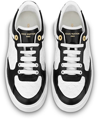 (W) Louis Vuitton Time Out Sepatu 'Putih Mini Monogram Hitam' 1ABUSJ Shop (W) Louis Vuitton Time Out Sepatu 'Putih Mini Monogram Hitam' 1ABUSJ