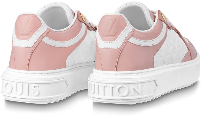 (W) Louis Vuitton Time Out Sneakers 'Putih Mini Monogram Pink' 1ABURV Purchase (W) Louis Vuitton Time Out Sneakers 'Putih Mini Monogram Pink' 1ABURV