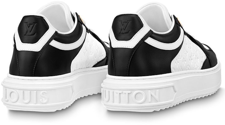 (W) Louis Vuitton Time Out Sepatu 'Putih Mini Monogram Hitam' 1ABUSJ Purchase (W) Louis Vuitton Time Out Sepatu 'Putih Mini Monogram Hitam' 1ABUSJ