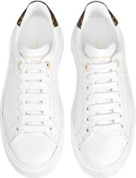 Purchase (W) Louis Vuitton Time Out Sneakers 'Putih Monogram dengan Coklat' 1AAE5M