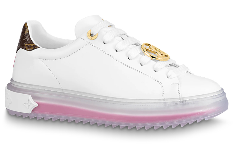 Order (W) Zapatillas Louis Vuitton Time Out 'Blanco Rosa Oro' 1A8NFR