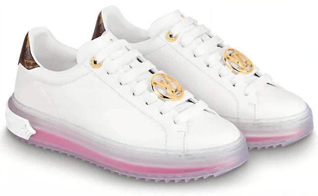 (W) Zapatillas Louis Vuitton Time Out 'Blanco Rosa Oro' 1A8NFR Lookbook (W) Zapatillas Louis Vuitton Time Out 'Blanco Rosa Oro' 1A8NFR