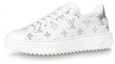 Buy (Women) Louis Vuitton Time Out Sneakers 'White with Silver Monogram' 1A8TAI