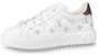 (Women) Louis Vuitton Time Out Sneakers 'White with Silver Monogram' 1AAJTY
