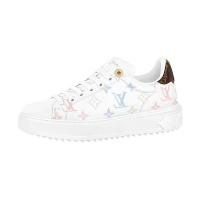 (W) LV Time Out Sneakers 'White with Dreamy Monogram'
