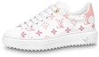 Buy (Women) Louis Vuitton Time Out Sneakers 'White with Pink Monogram' 1AAEG2