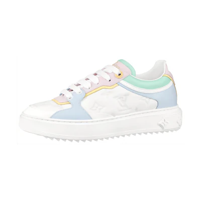 (W) LV Time Out Sneakers 'White with Baby Shades'