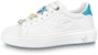 (Women) Louis Vuitton Time Out Sneakers 'White with Blue' 1AADNS