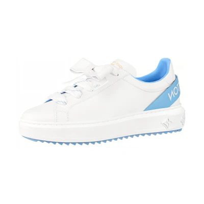 (W) LV Time Out Sneakers 'White with Blue'