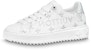 (Women) Louis Vuitton Time Out Sneakers 'White with Silver Monogram' 1AAVV6