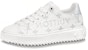 (Women) Louis Vuitton Time Out Sneakers 'White with Silver Monogram and Logo' 1AAVVA