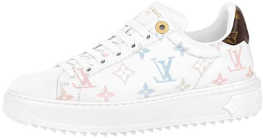 (Women) Louis Vuitton Time Out Sneakers 'White with Dreamy Monogram' 1ABZMF (Women) Louis Vuitton Time Out Sneakers 'White with Dreamy Monogram' 1ABZMF