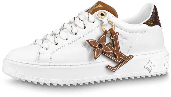 (W) Louis Vuitton Time Out Sneaker ''Weiß mit Braun'' 1AADMW Buy (W) Louis Vuitton Time Out Sneaker ''Weiß mit Braun'' 1AADMW