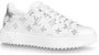 (Women) Louis Vuitton Time Out Sneakers 'White with Silver Monogram' 1A8TAI