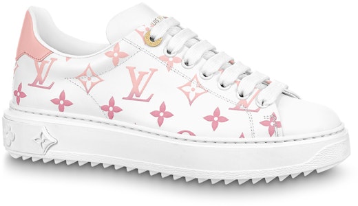 (W) 루이비통 타임아웃 스니커즈 (핑크 모노그램) 1AAEG2 Order (W) 루이비통 타임아웃 스니커즈 (핑크 모노그램) 1AAEG2