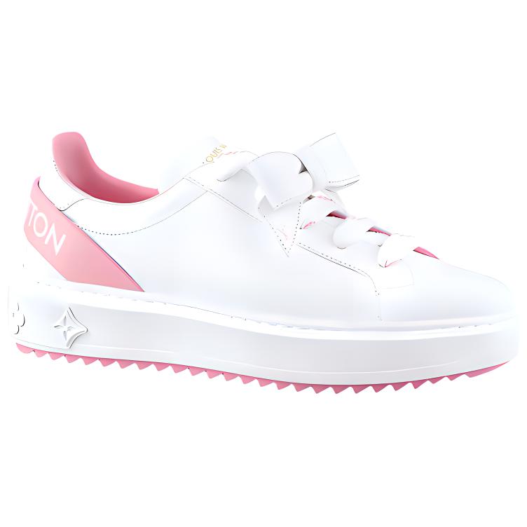 Order (W) 루이비통 타임아웃 스니커즈 (화이트/핑크) 1A9Q12