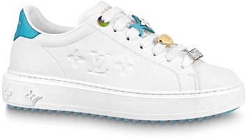 (W) 루이비통 타임아웃 스니커즈 (화이트/블루) 1AADNS Order (W) 루이비통 타임아웃 스니커즈 (화이트/블루) 1AADNS