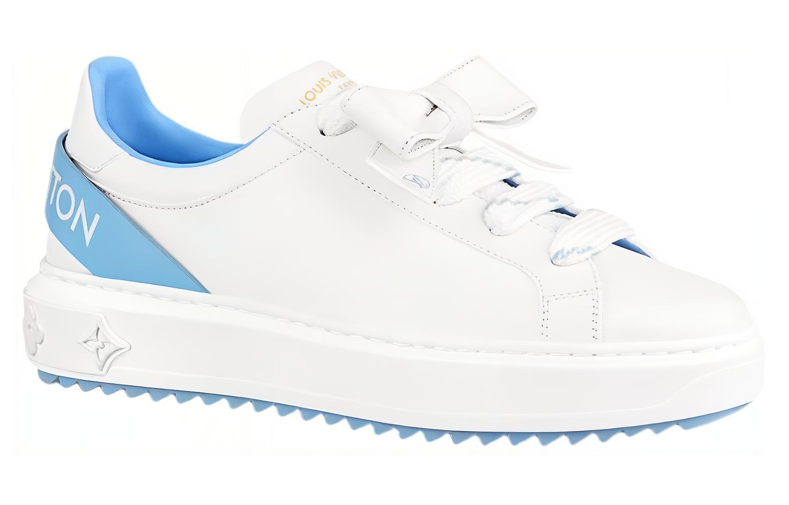(W) LV Time Out Sneakers 'White with Blue' 圖 2