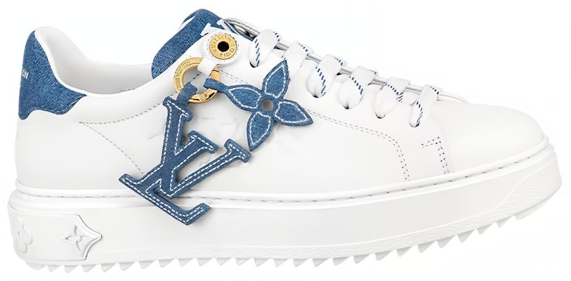 (Women) Louis Vuitton Time Out Sneakers 'White with Denim Blue' 1ABB4R Order (Women) Louis Vuitton Time Out Sneakers 'White with Denim Blue' 1ABB4R