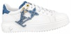 (Women) Louis Vuitton Time Out Sneakers 'White with Denim Blue' 1ABB4R