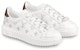 (Women) Louis Vuitton Time Out Sneakers 'White with Silver Monogram' 1AAJTY