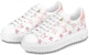 (Women) Louis Vuitton Time Out Sneakers 'White with Pink Monogram' 1AAEG2