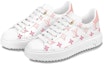 Lookbook (Women) Louis Vuitton Time Out Sneakers 'White with Pink Monogram' 1AAEG2