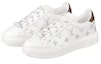 Lookbook (Women) Louis Vuitton Time Out Sneakers 'White with Silver Monogram' 1A9HB7