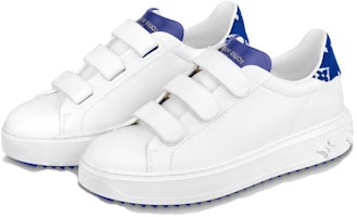 (W) ルイ・ヴィトン タイムアウトスニーカー 白/青 1AADPY Lookbook (W) ルイ・ヴィトン タイムアウトスニーカー 白/青 1AADPY