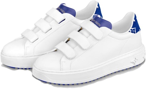 (W) 루이비통 타임아웃 스니커즈 '화이트 블루' 1AADPY Lookbook (W) 루이비통 타임아웃 스니커즈 '화이트 블루' 1AADPY