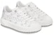(Women) Louis Vuitton Time Out Sneakers 'White with Silver Monogram and Logo' 1AAVVA