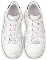 (W) 路易威登白色银色Logo Time Out休闲鞋 1AAJTY Shop (W) 路易威登白色银色Logo Time Out休闲鞋 1AAJTY