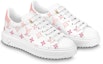 Shop (Women) Louis Vuitton Time Out Sneakers 'White with Pink Monogram' 1AAEG2