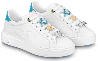 (W) 루이비통 타임아웃 스니커즈 (화이트/블루) 1AADNS Shop (W) 루이비통 타임아웃 스니커즈 (화이트/블루) 1AADNS