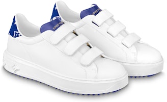 (W) ルイ・ヴィトン タイムアウトスニーカー 白/青 1AADPY Shop (W) ルイ・ヴィトン タイムアウトスニーカー 白/青 1AADPY