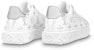 (Women) Louis Vuitton Time Out Sneakers 'White with Silver Monogram' 1AAVV6